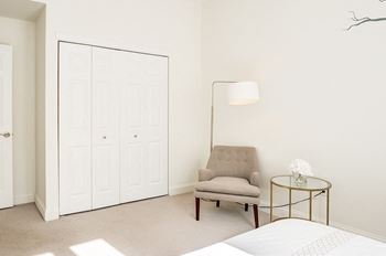 Spacious closets